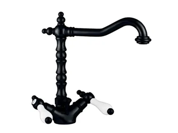CLASSIC REVOLUTION - PRAGA - FS7556ACE - Washbasin mixer with adjustable spout with flexible hose by Rubinetteria Giulini - view 2
